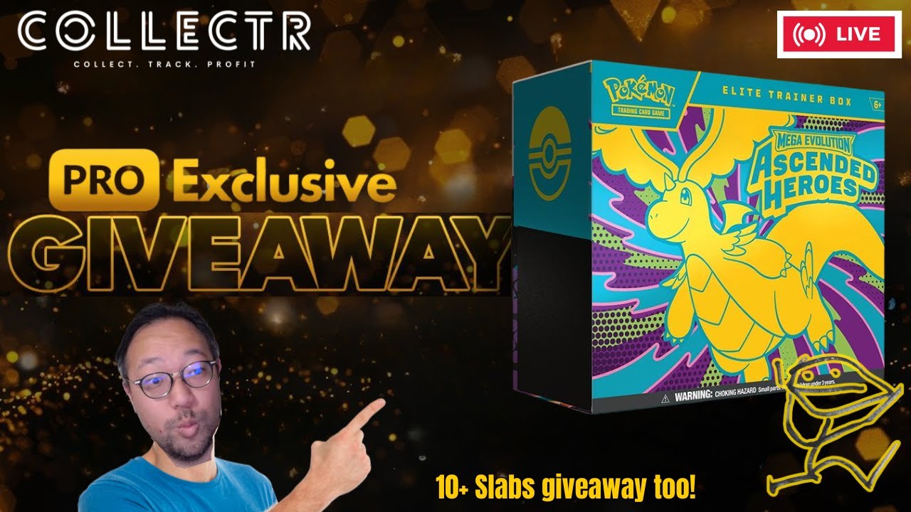 Ascended Heroes ETB GIVEAWAY Stream!
