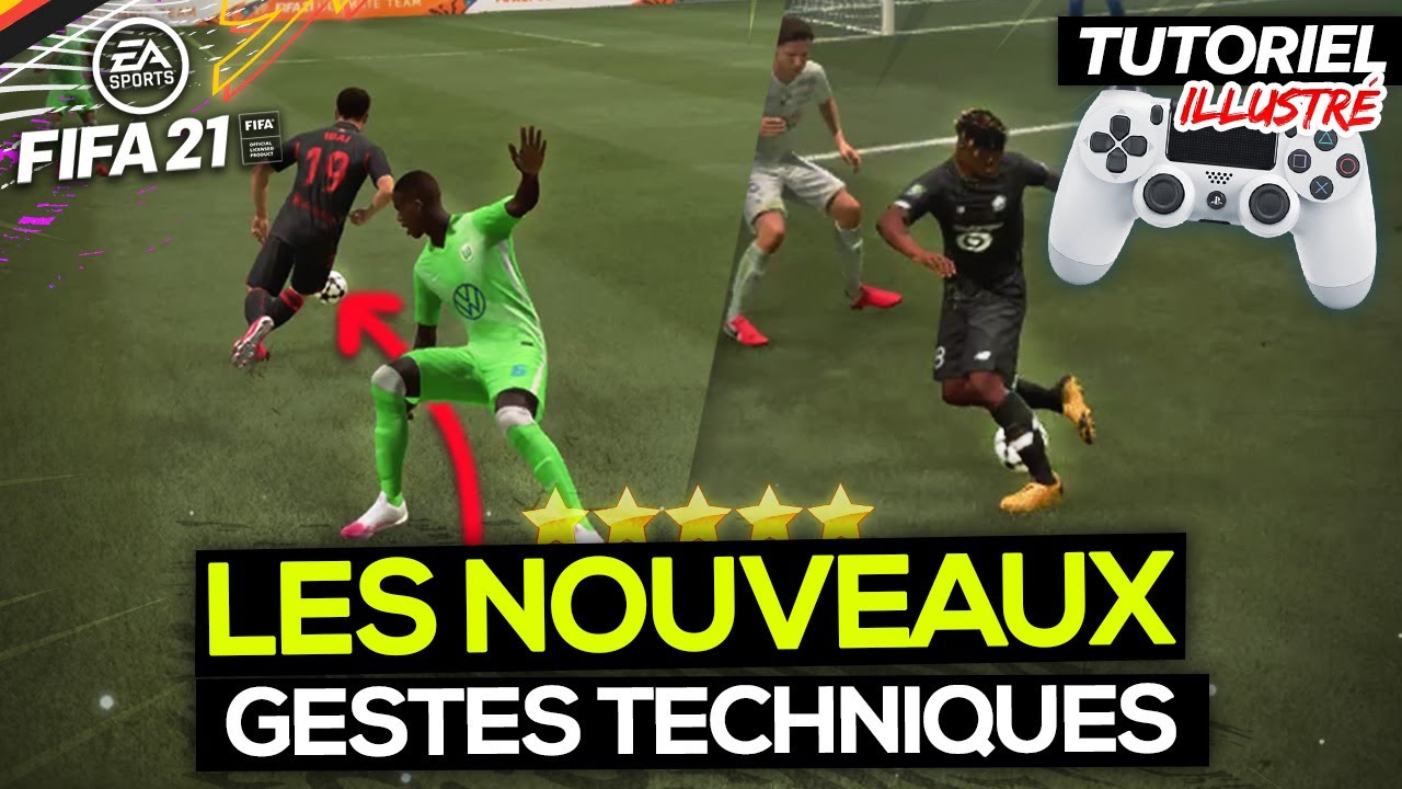 TUTO FIFA 21 - LES NOUVEAUX GESTES TECHNIQUES (ILLUSTRÉS) !