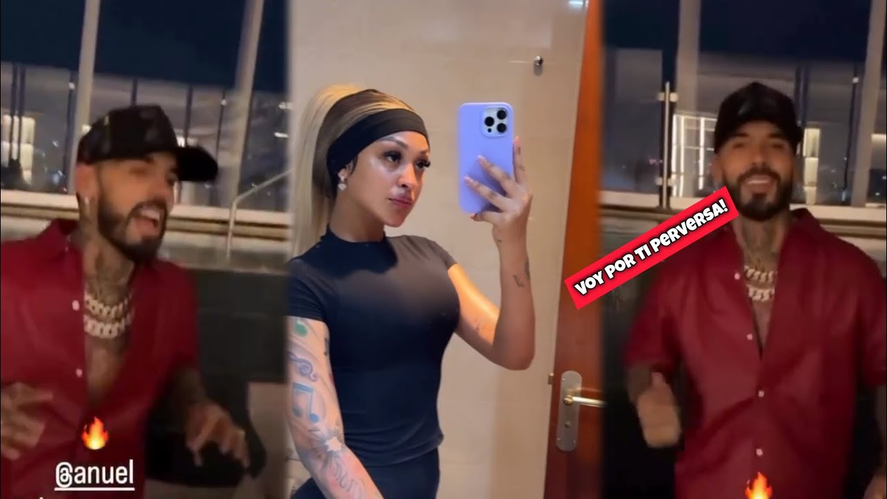 Anuel Invita a La Perversa a Su Casa En Miami Miren Como La Recibió Para Grabar Juntos 