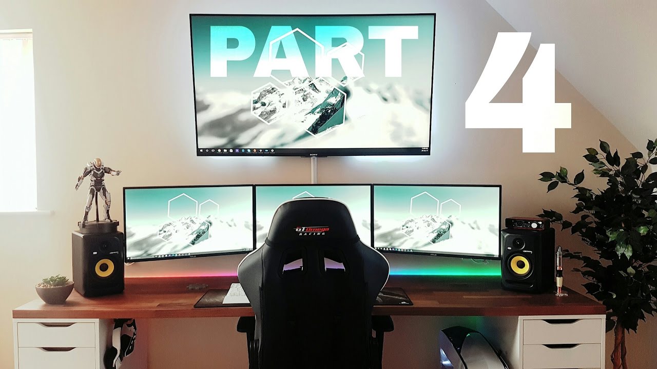 Building my INSANE Gaming Setup 2017! PART 4 - The FINAL TOUR!