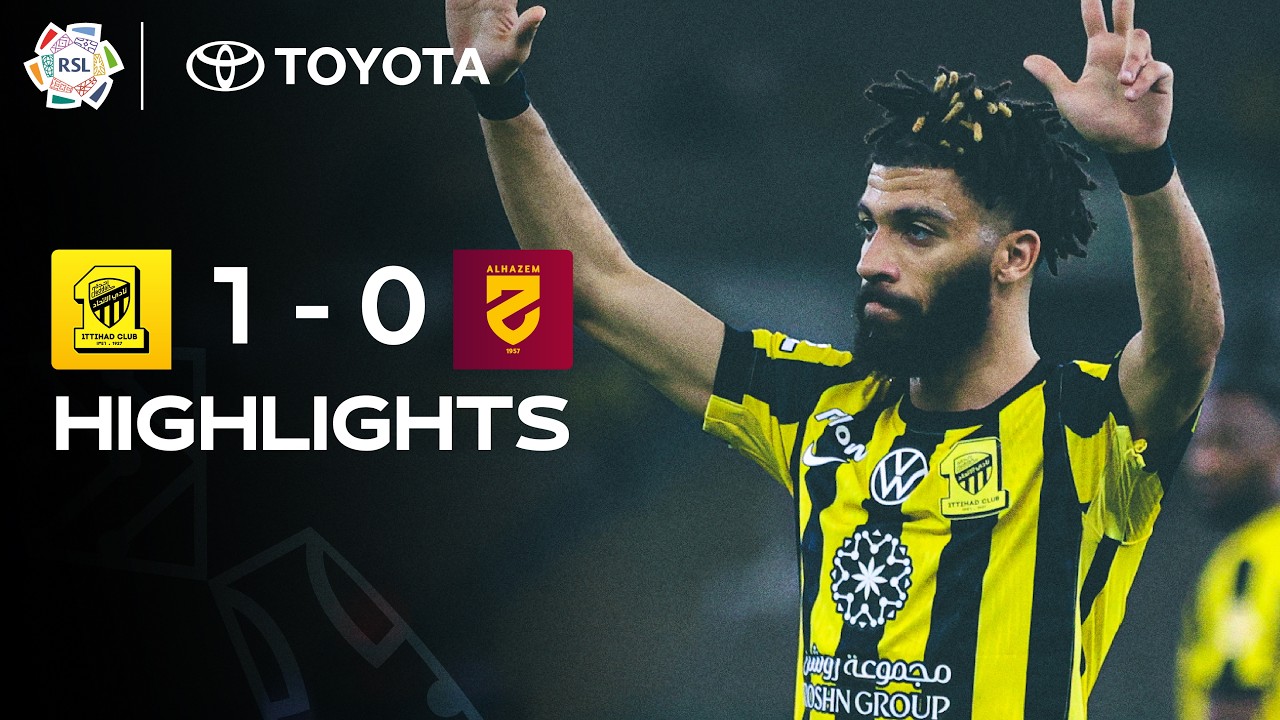 Gritty win! 🔥 Al Ittihad edge past Al Hazem ⏱️ | Powered by Toyota