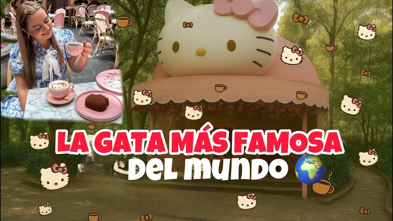 Café de HELLO KITTY en CDMX 😻 ¿vale la pena? 😳 🥹😍