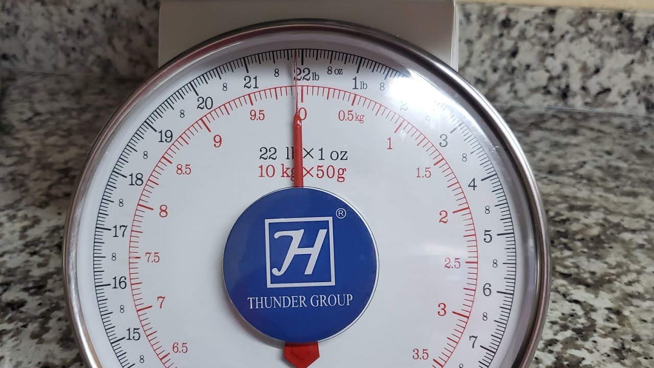 La pesa que debes comprar Para pesar de tus ingredientes de panadería