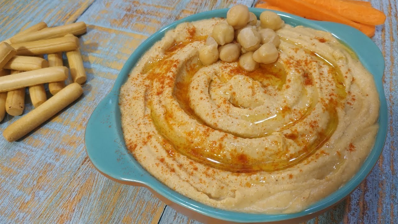 HUMMUS DE GARBANZOS | EL MÁS TRADICIONAL DE LA COCINA ÁRABE | MUY FÁCIL CON MAMBO¡¡¡