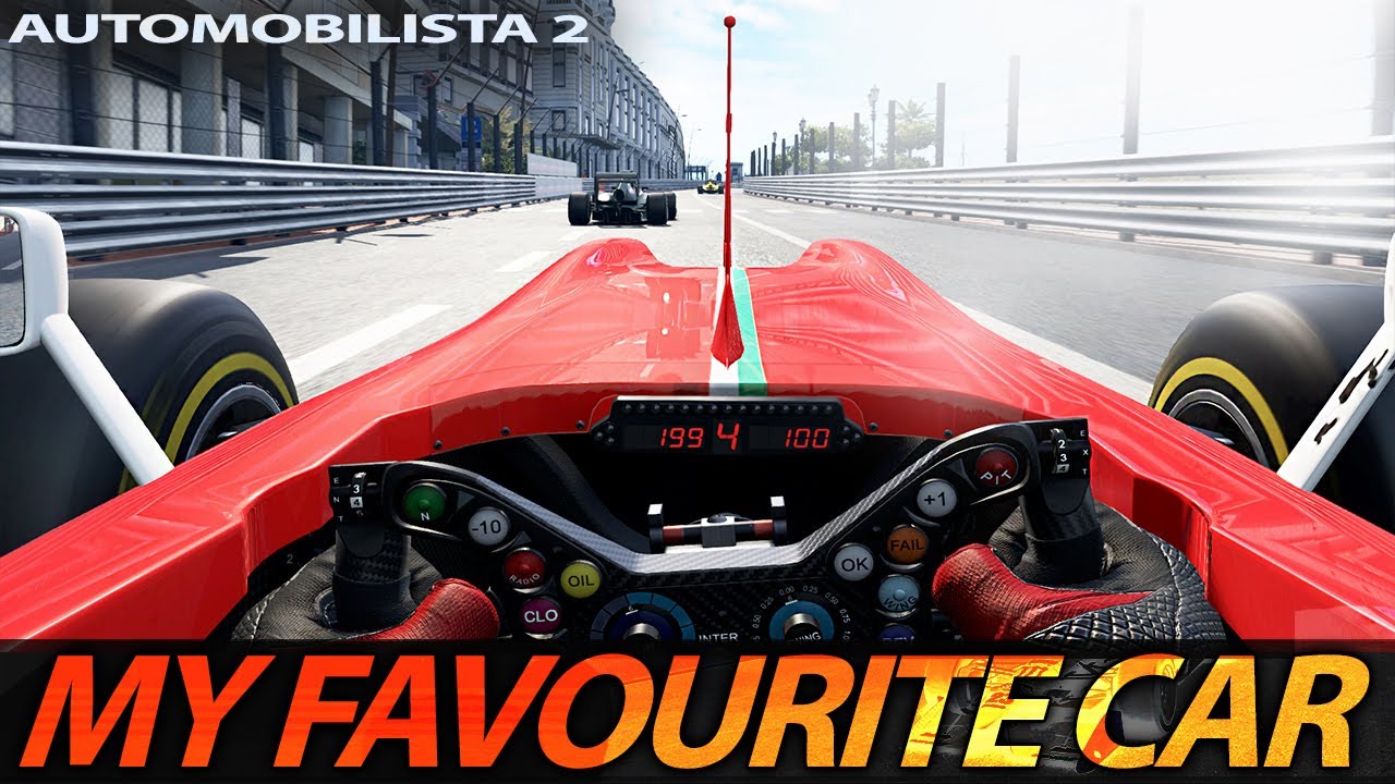 Automobilista 2 - Found my favourite car! Formula 1 racing around Monaco