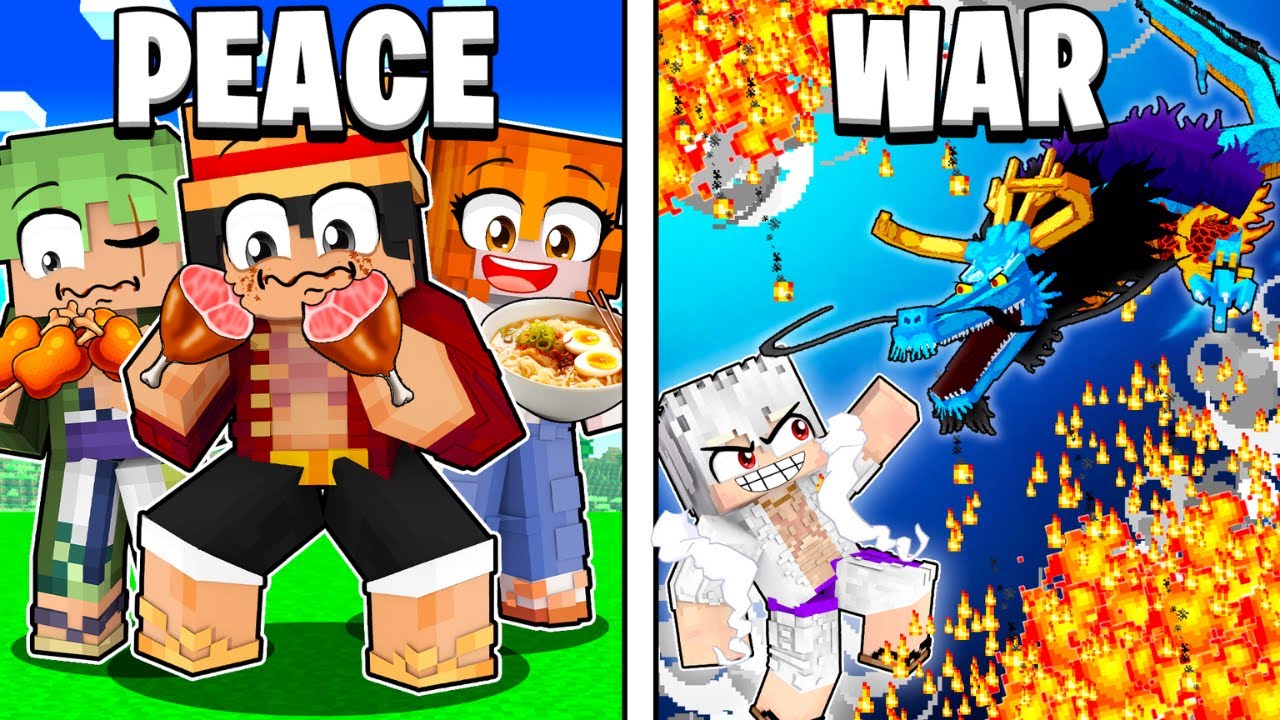 100 Players Simulate a ONE PIECE Civilization in Minecraft...