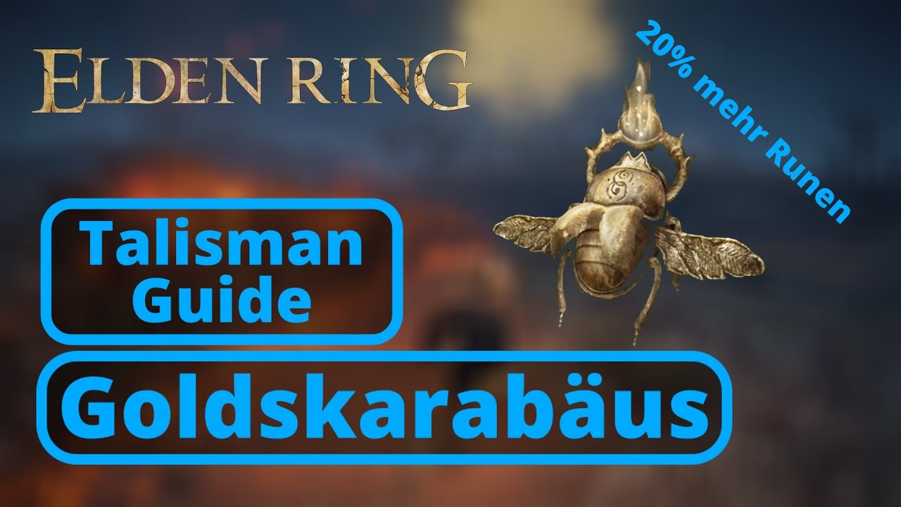 20% mehr Runen! - Goldskarab&auml;us Talisman | Elden Ring Guide