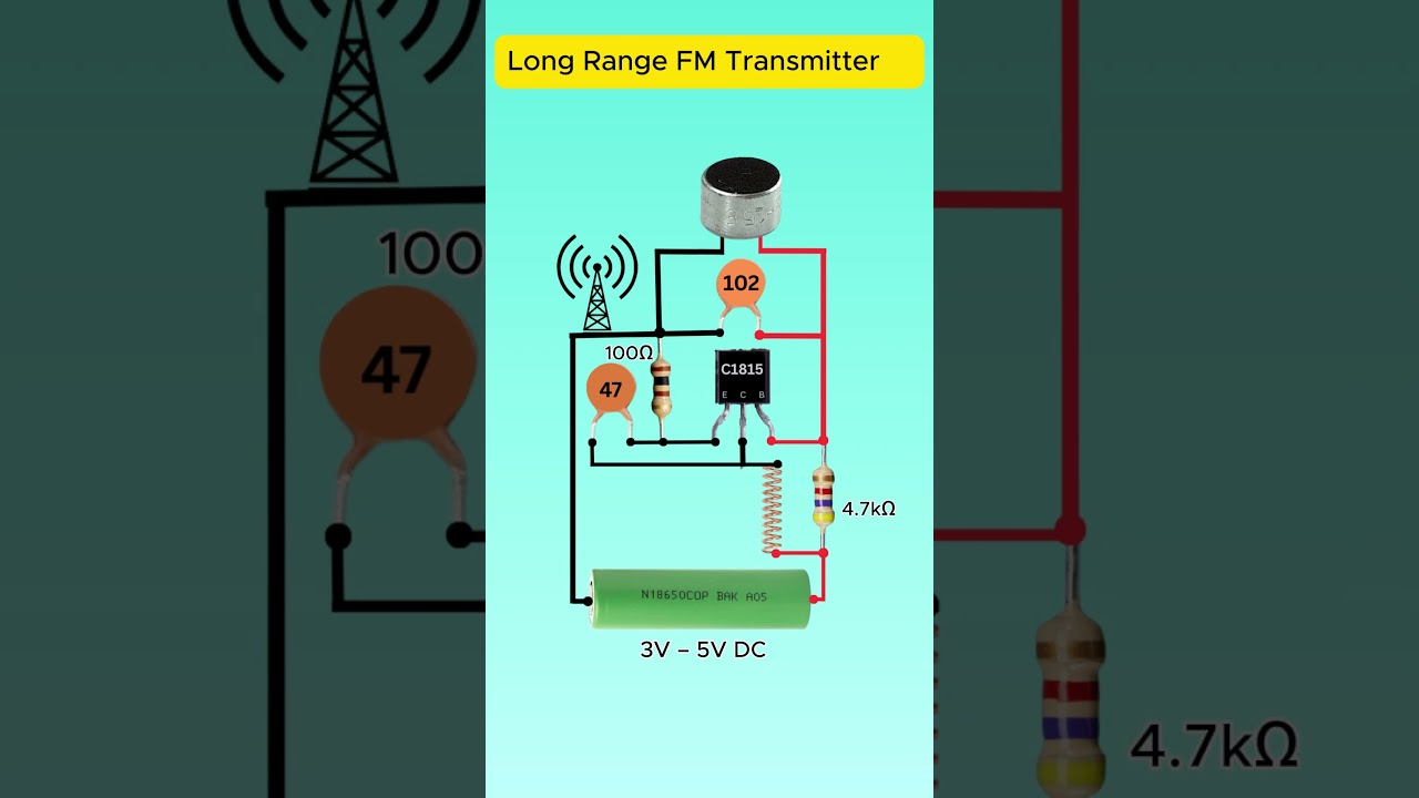 FM Radeo Transmitter HomeMade#Shorts #fmradio