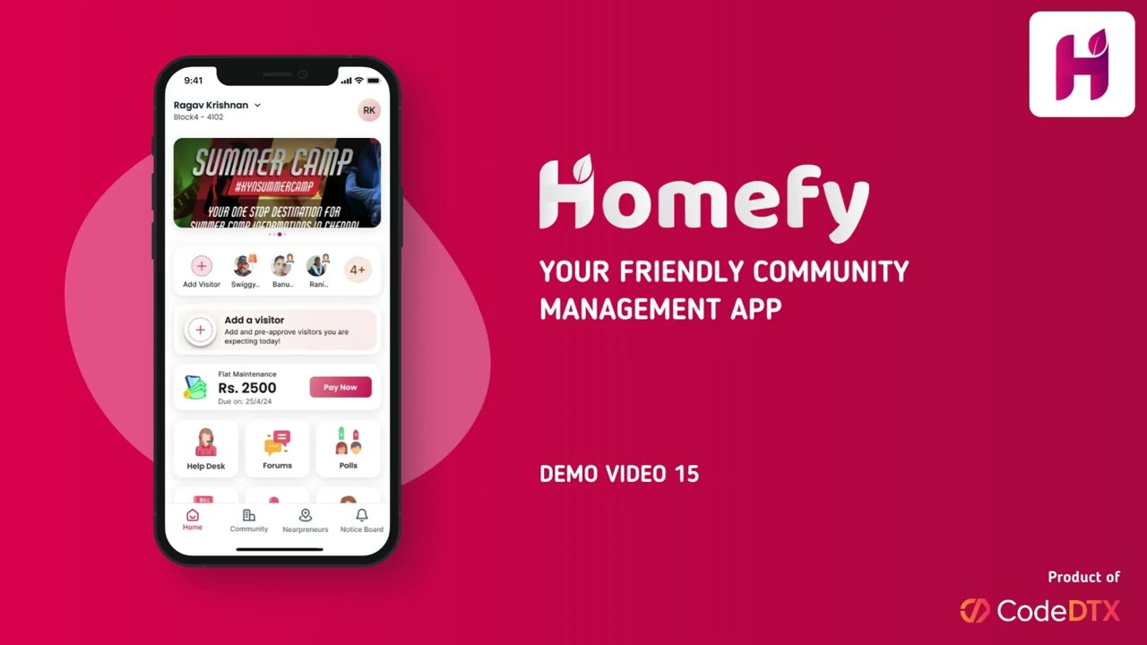 Homefy | SOS Flow: Emergency Assistance at Your Fingertips (Watch Now)