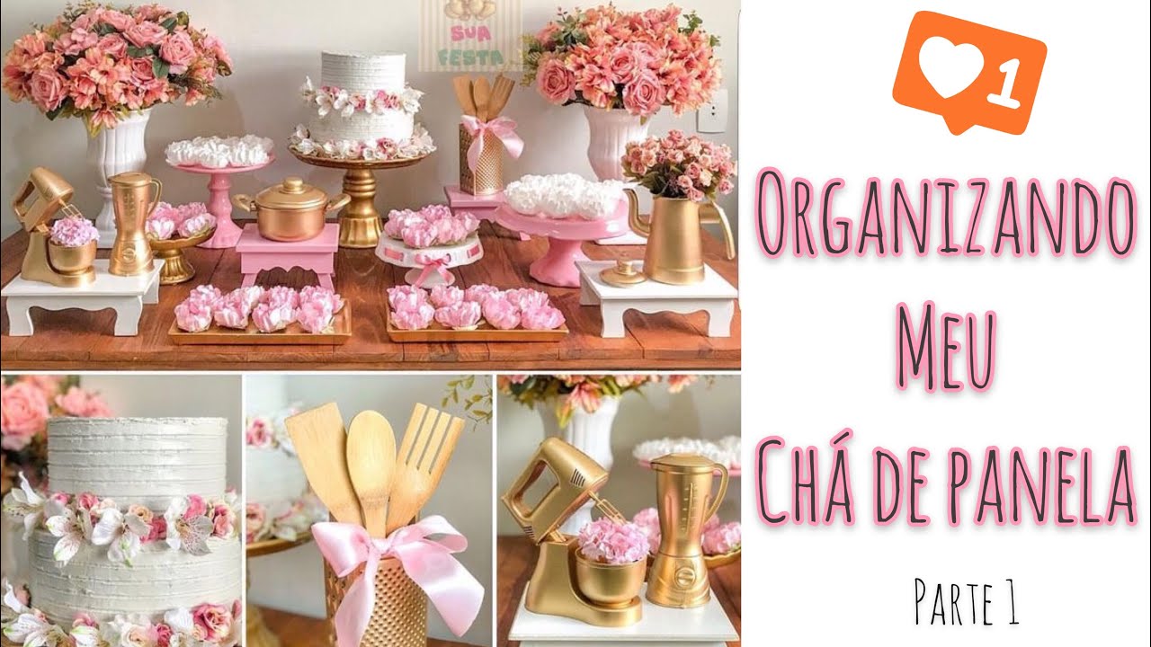 Organizando meu Chá de Panela