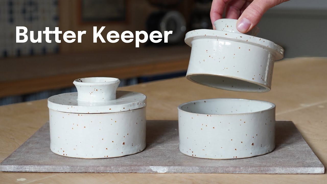 How to make a Butter Keeper (with templates!)