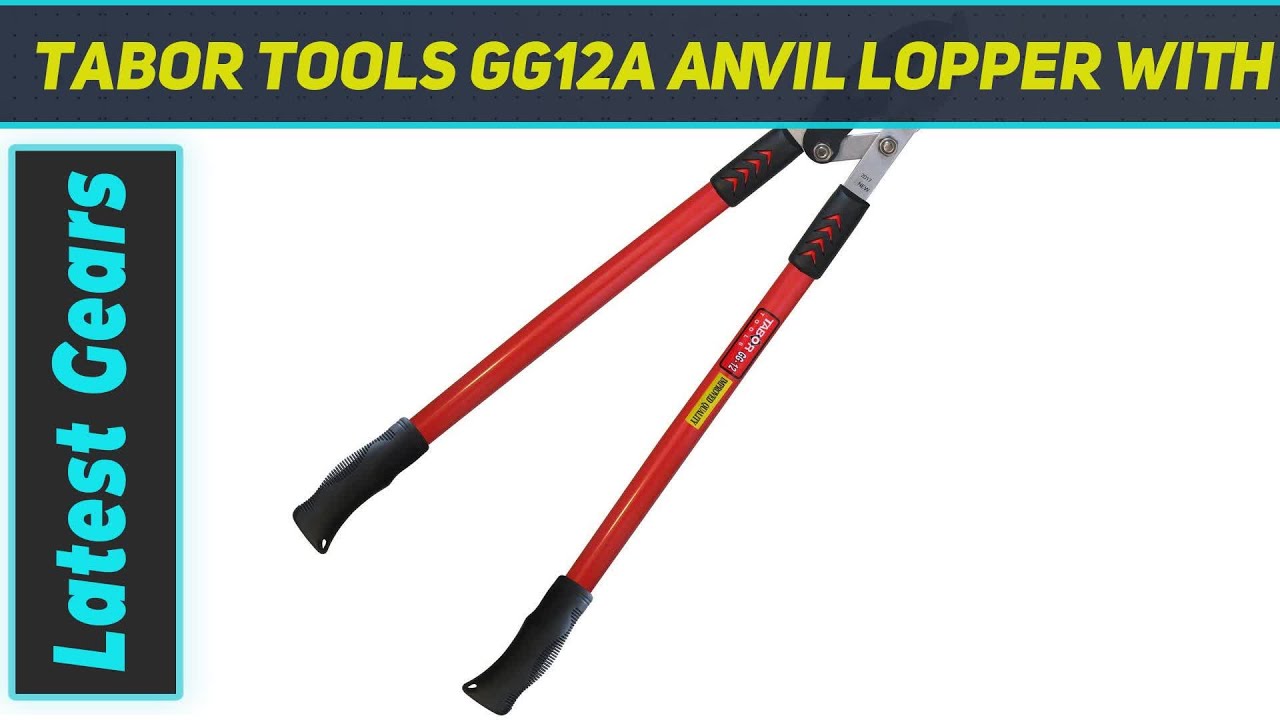 TABOR TOOLS GG12A Anvil Lopper with Compound Action AZ Review