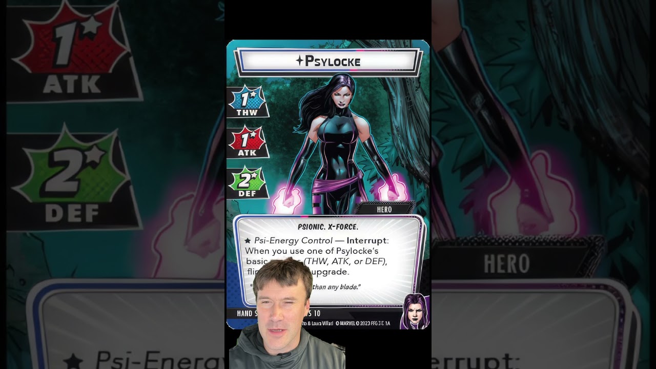 Thoughts on Psylocke? #marvelchampions #boardgame #xmen