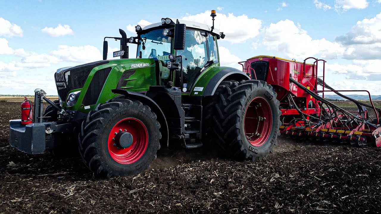 Fendt Vario 826 + Väderstad Spirit 600 C | Vetés 2. rész
