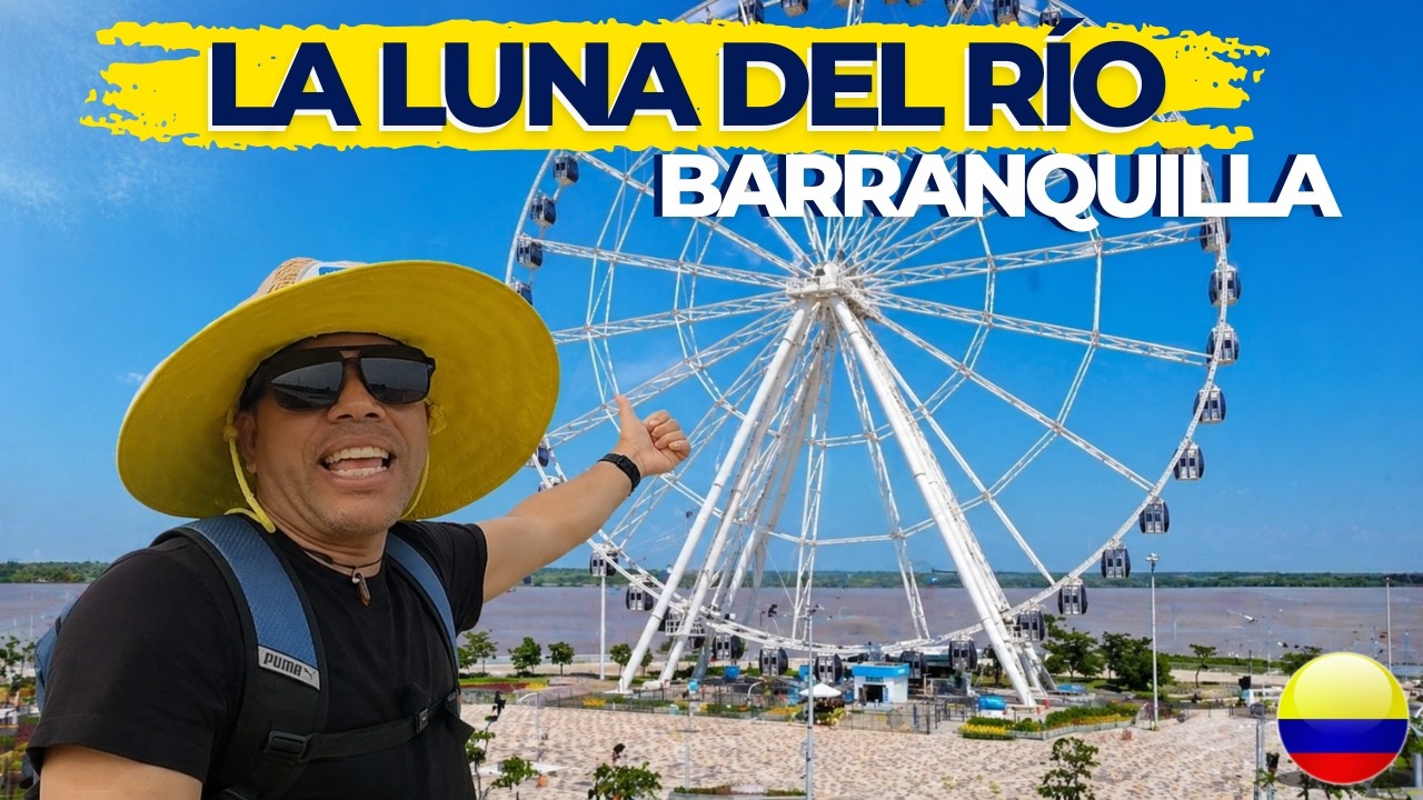 La nueva RUEDA de la fortuna  de BARRAQNQUILLA en el 