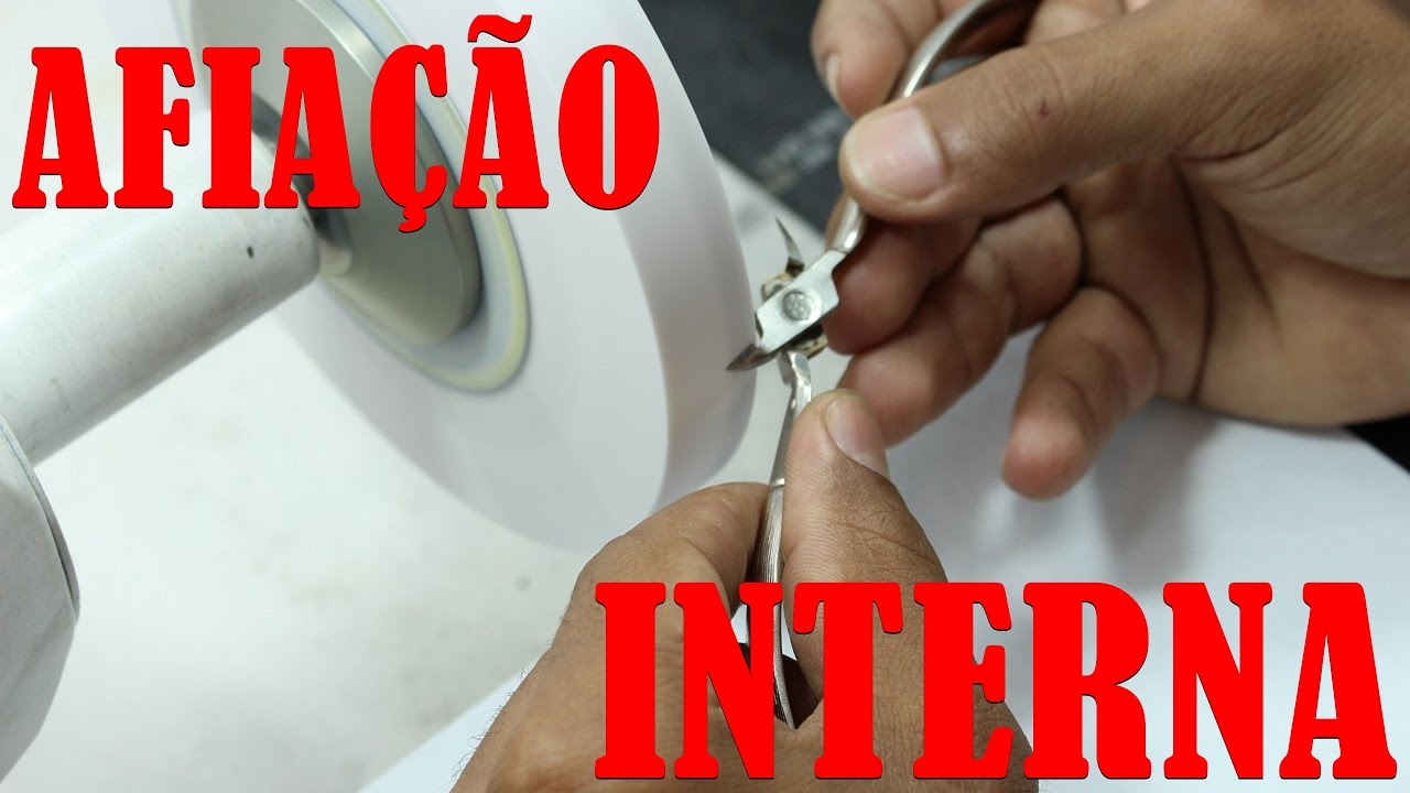 COMO AFIAR ALICATE DE CUTÍCULA/ QUAL A PARTE MAIS IMPORTANTE? PARTE 3 DE 5