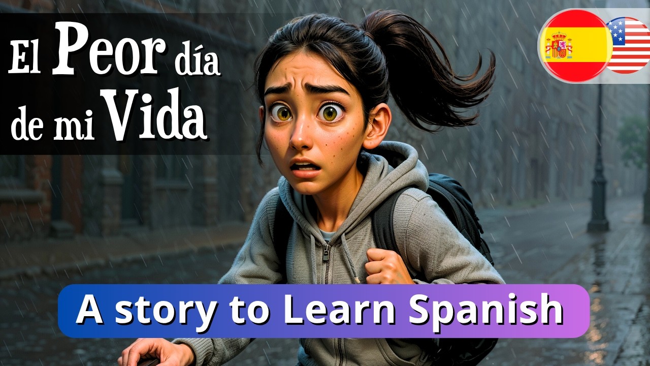 LEARN SPANISH with Short Story – A Day Full of Challenges! 
