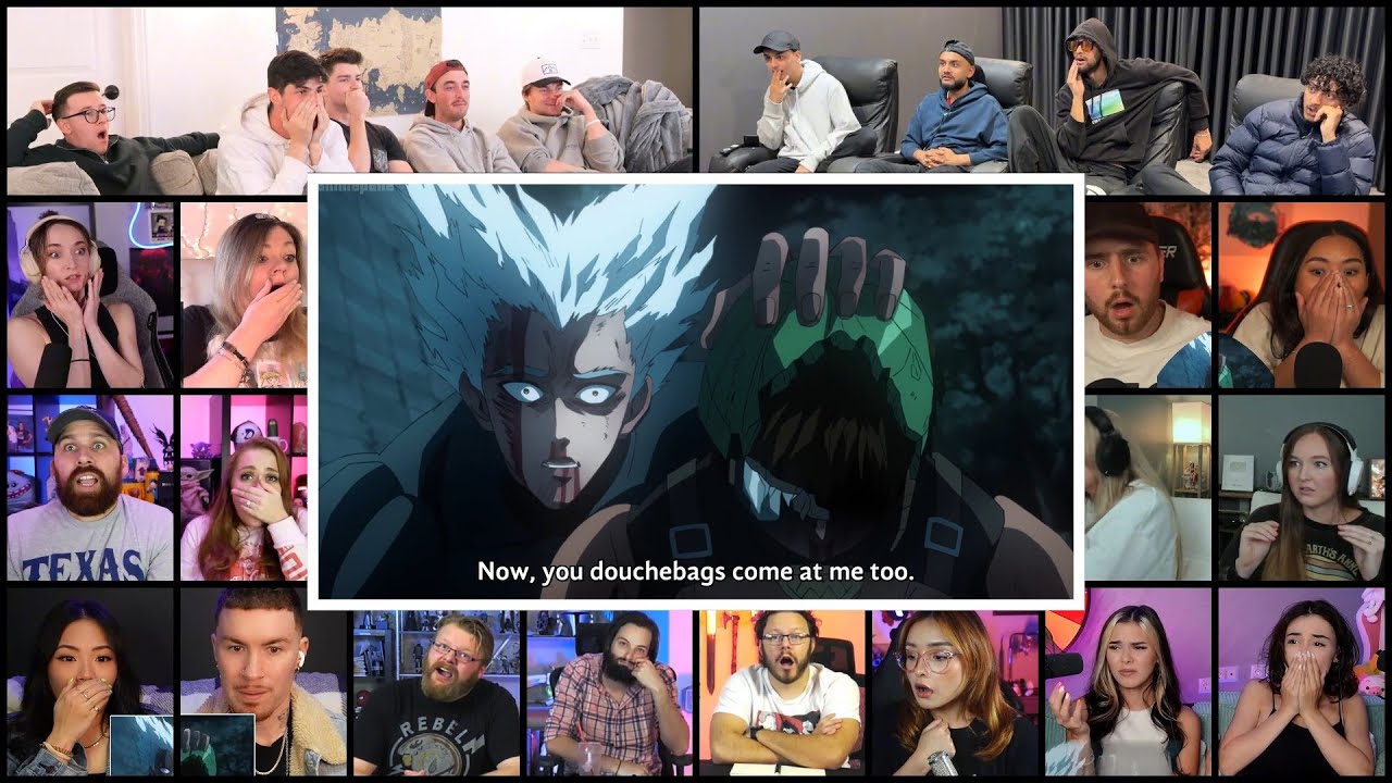 One Punch Man Season 2 Episode 3 Reaction Mashup