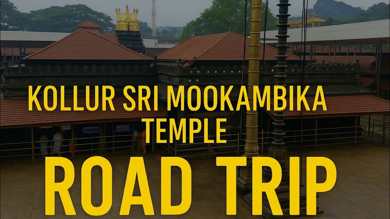 Kollur Sri Mookambika temple hill road #travel #roadtrip #4kdashcam