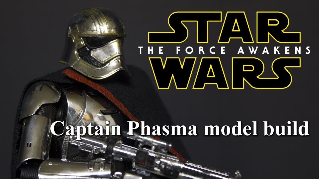 Captain Phasma Bandai 1/12 scale model build
