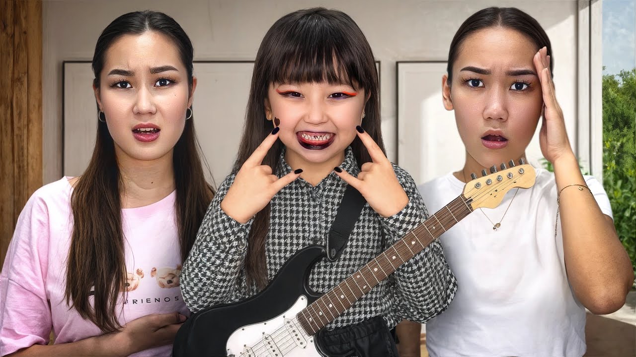 Томикош РОКЕР болып кетты🎸😱Аяу Жасмин үшеуміз шок болдық😭
