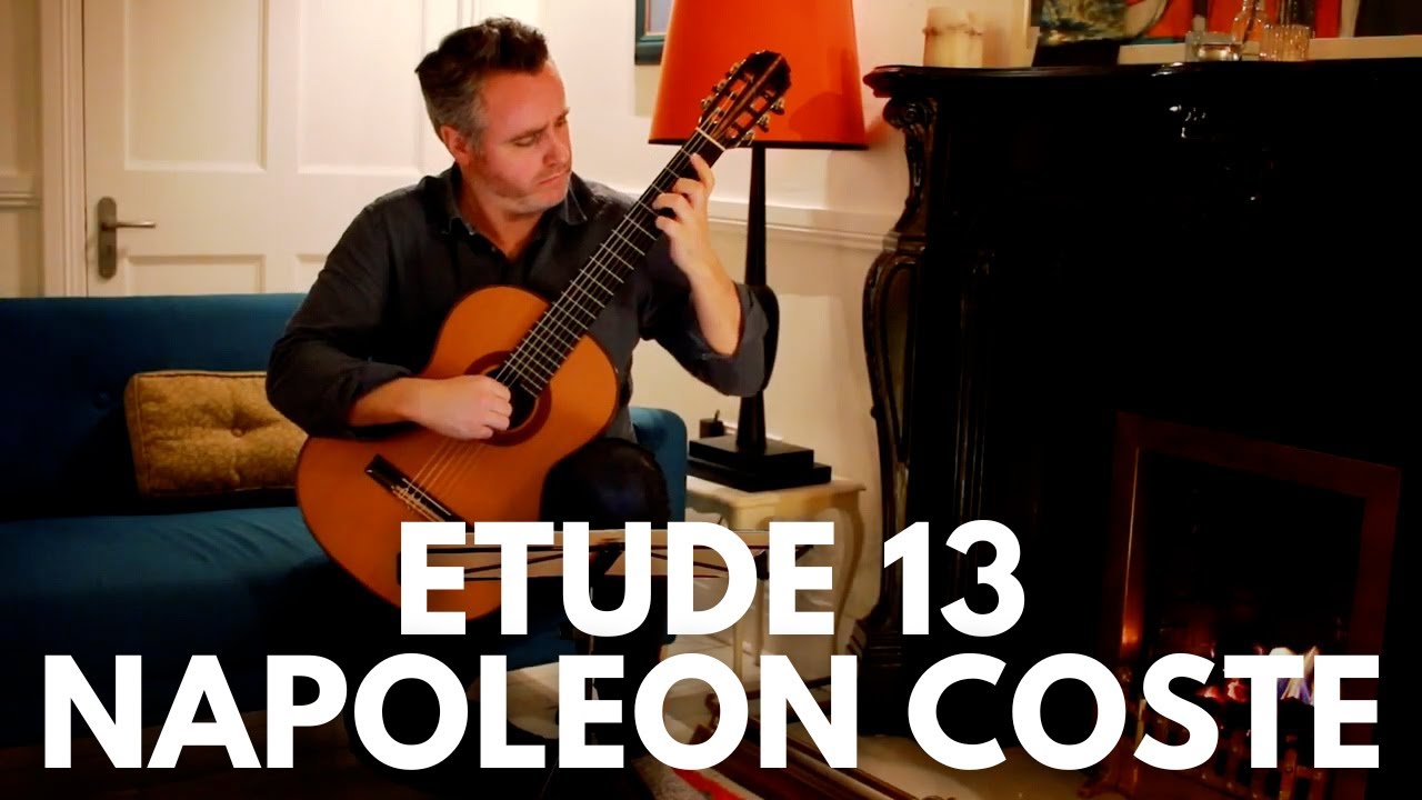 Etude 13 by Napoleon Coste. Matthew McAllister (Guitar).