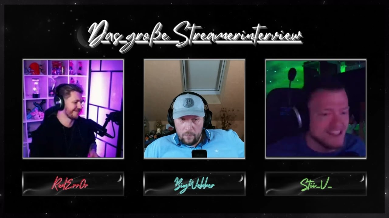 Das gro&szlig;e Streamerinterview mit RedErr0r und Stii_V_