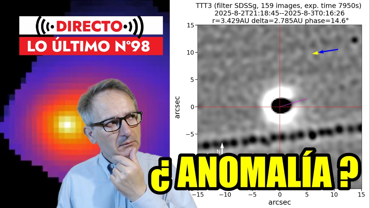 Lo Último 98 🟥 ¿QUÉ PASA con la ANTI-COLA de 3I/ATLAS? | Y más Noticias Ciencia