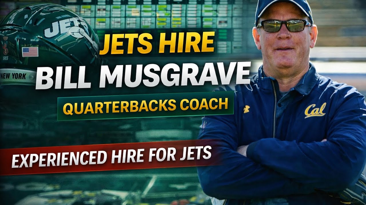 🚨 Jets Hire Bill Musgrave: The Hidden Key to Fixing the QB Position?