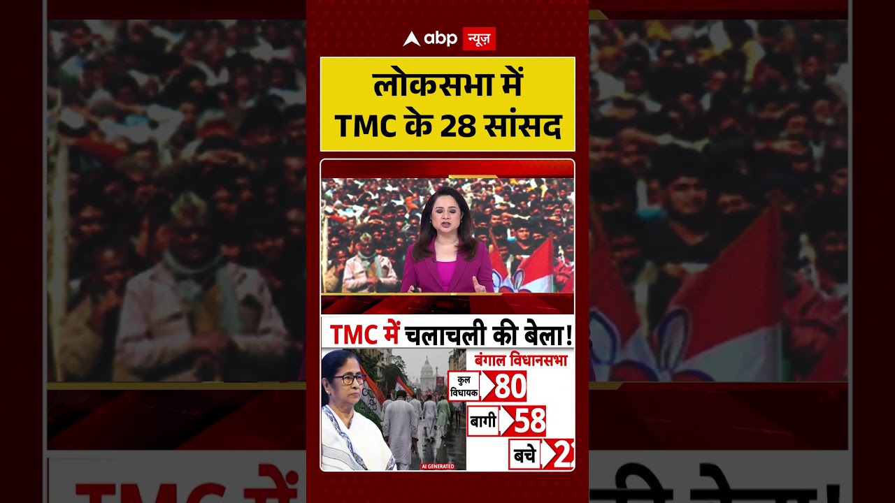 West Bengal Politics : लोकसभा में TMC के 28 सांसद | #ytshorts #suvendushekhar #viral #westbengal
