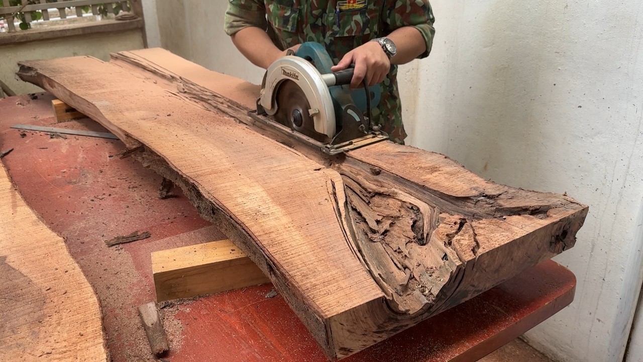Witness True Masterpiece Emerge! Amazing Wood Recycling Ideas That Many Carpenters Don't Know About.