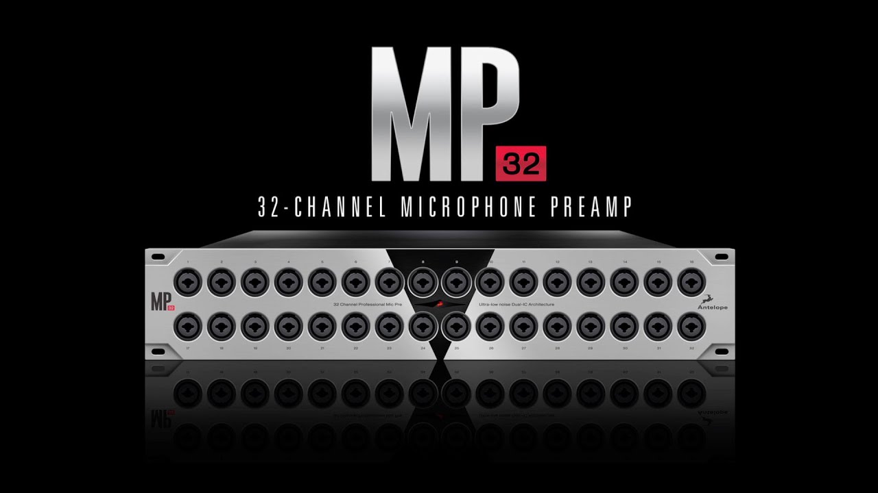 Antelope Audio MP32 - 32 Channel Mic Preamp