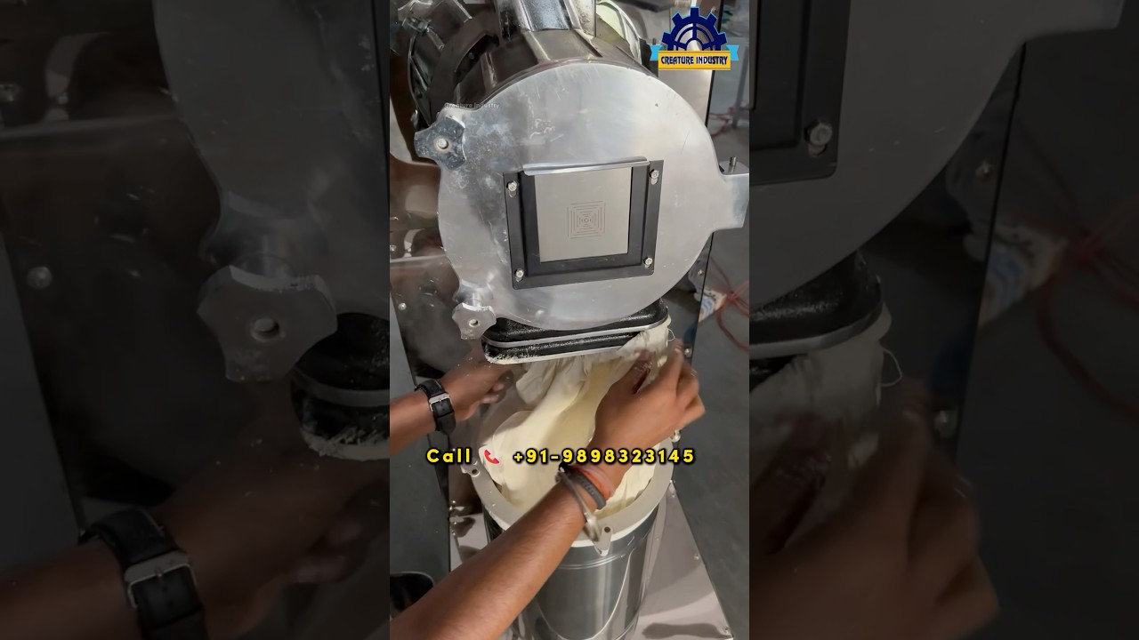 Commerical Pulverizer Machine 5HP | Flour Mill Business | Atta Chakki Pulveriser Full Setup #ytshort