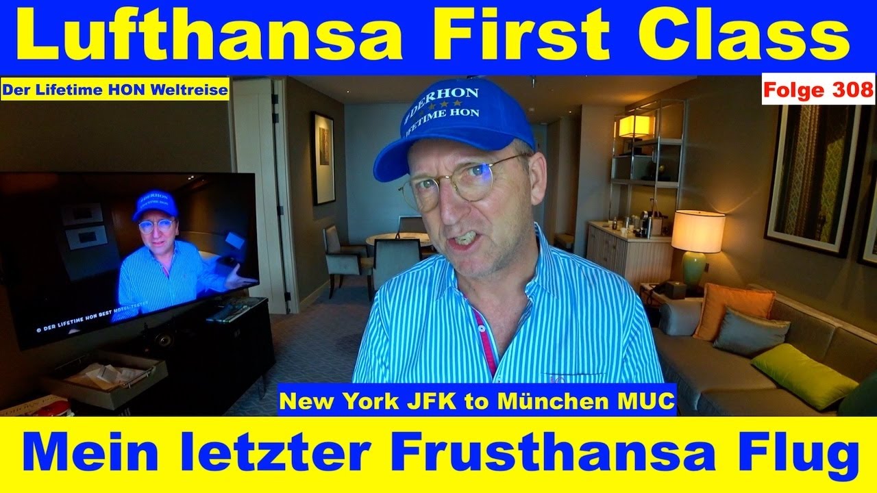 Lufthansa First Class HON Circle (Letzter Flug) #Weltreise 308 #lufthansa #frusthansa