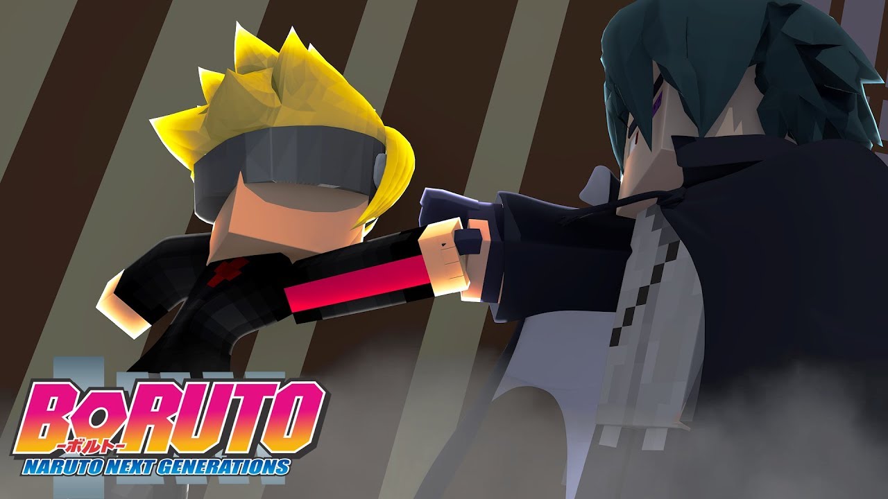 Minecraft - ANIME BORUTO EP.2 - UCHIHA SASUKE, O NINJA LENDARIO!
