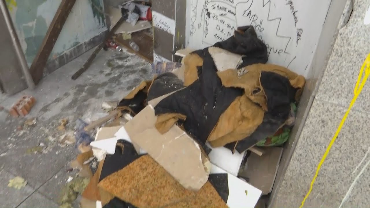 Arde un local okupado en Parla por la acumulación de basura