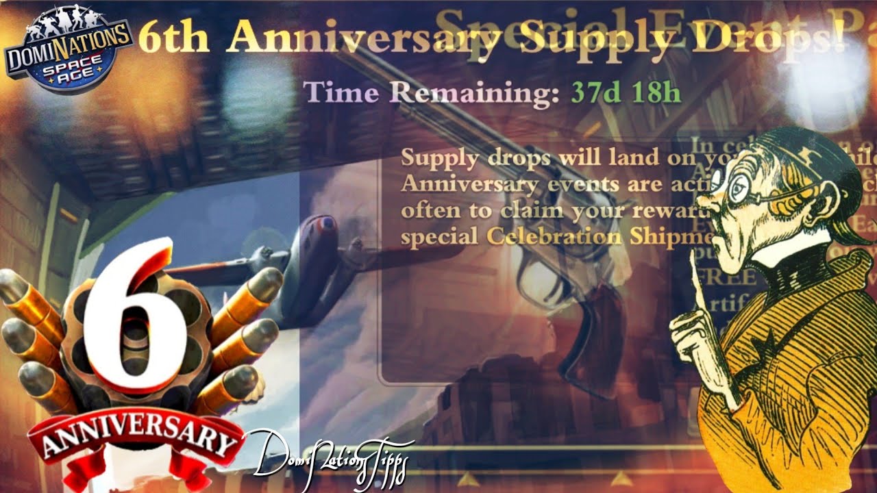 #719. DomiNations - 6th Anniversary Events Content