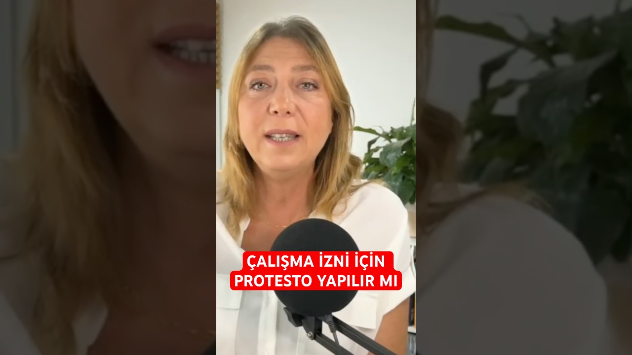 &Ccedil;alışma izni i&ccedil;in protesto yapılır mı? TS2023 umudu sokakta mı?