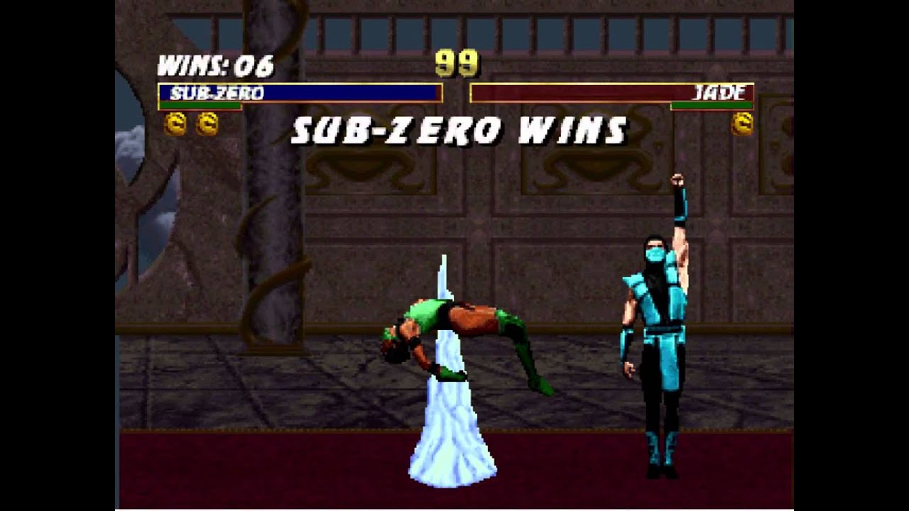 Mortal Kombat Trilogy: Sub-Zero gameplay(Very Hard, Super Endurance mode)