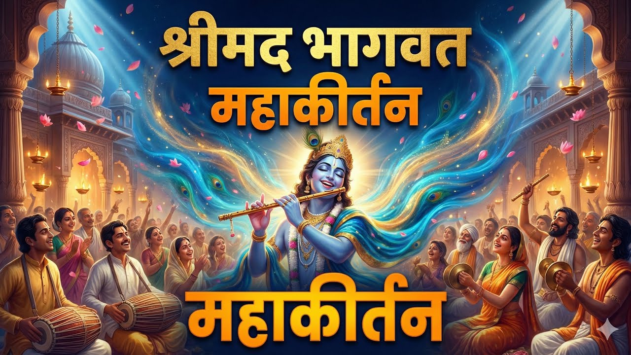श्रीमद्भागवत महा कीर्तन ।। गोविन्द गोविंद हरे मुरारे ।। प्रेमानन्द जी महराज ||