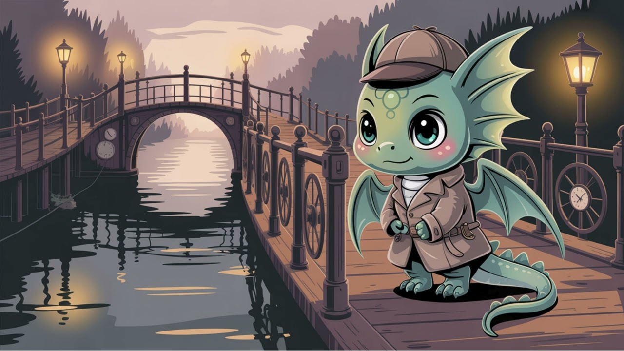 The Bridge That Only Appeared at Dusk 🌉 | Cozy Celtic Steampunk Folk (Detective Glint)