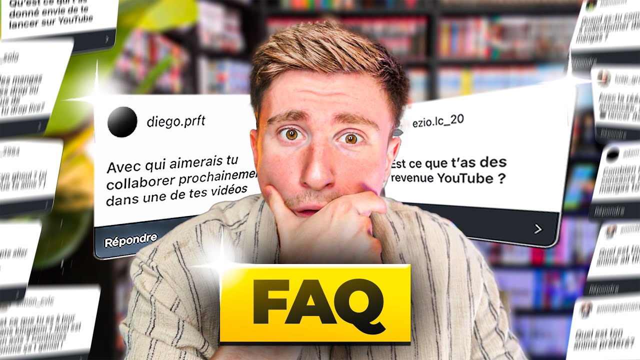 Salaire YouTube ? Budget Manga ? Je réponds à vos questions ! 💬  (FAQ)