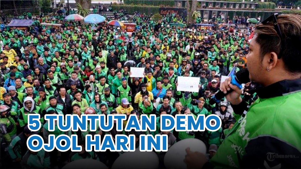 Daftar 5 Tuntutan Utama Demo Ojol Hari Ini 20 Mei 2025