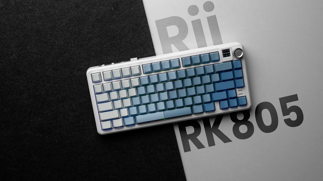 Rii RK805 Tri Mode Mechanical Keyboard Bangla Review l 69.99 USD$