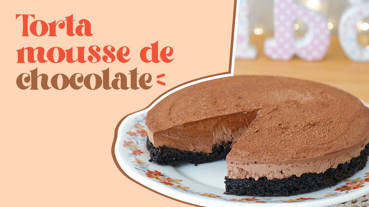 Torta Mousse de Chocolate