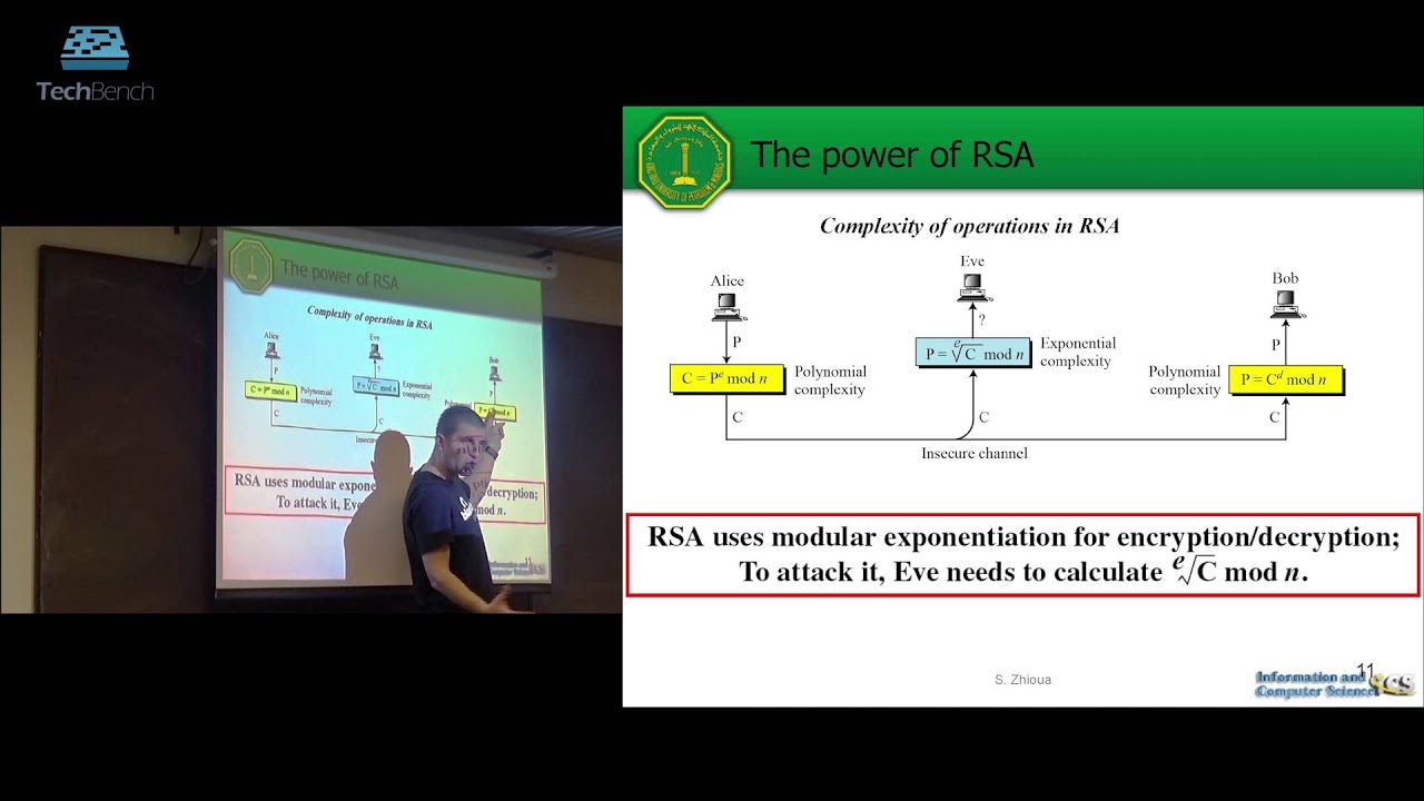 Dr. Sami Zhioua, ICS 444: Lecture 04: RSA Encryption