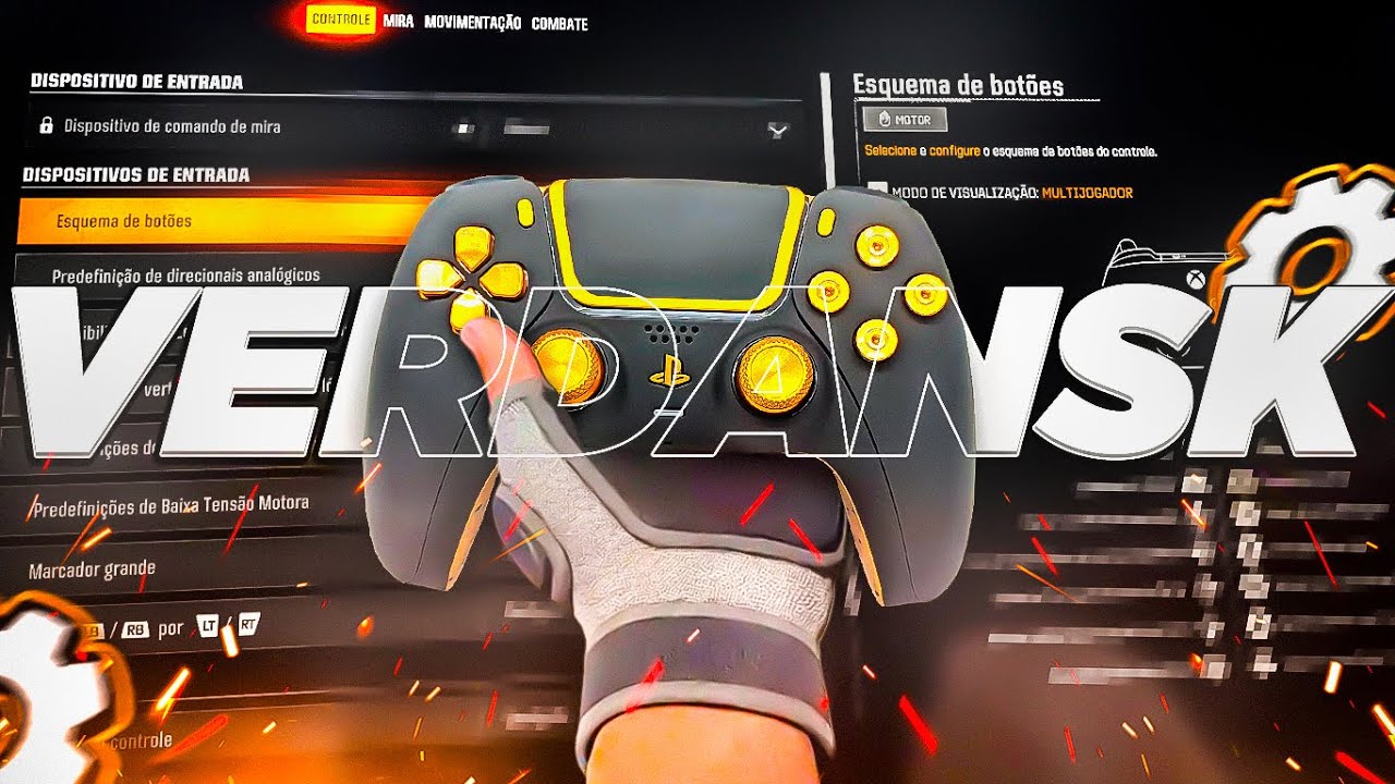 as MELHORES CONFIGURAÇÕES do WARZONE em VERDANSK