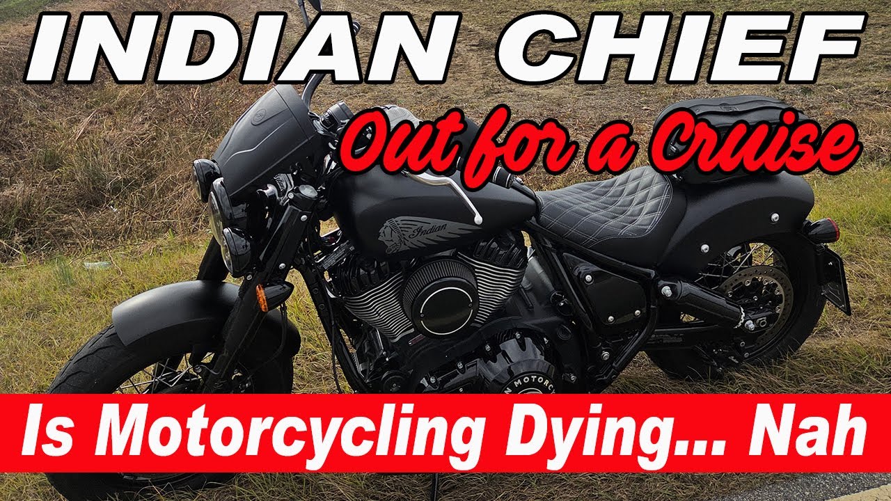 Indian Chief Bobber Dark Horse 2023 года... отправляется в круиз.