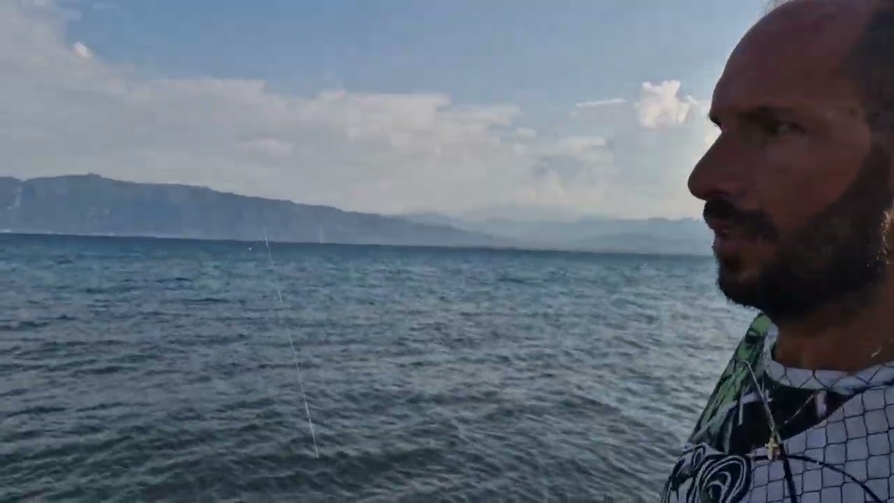 απογευματινό ψάρεμα με ανακατεμένο καιρό.