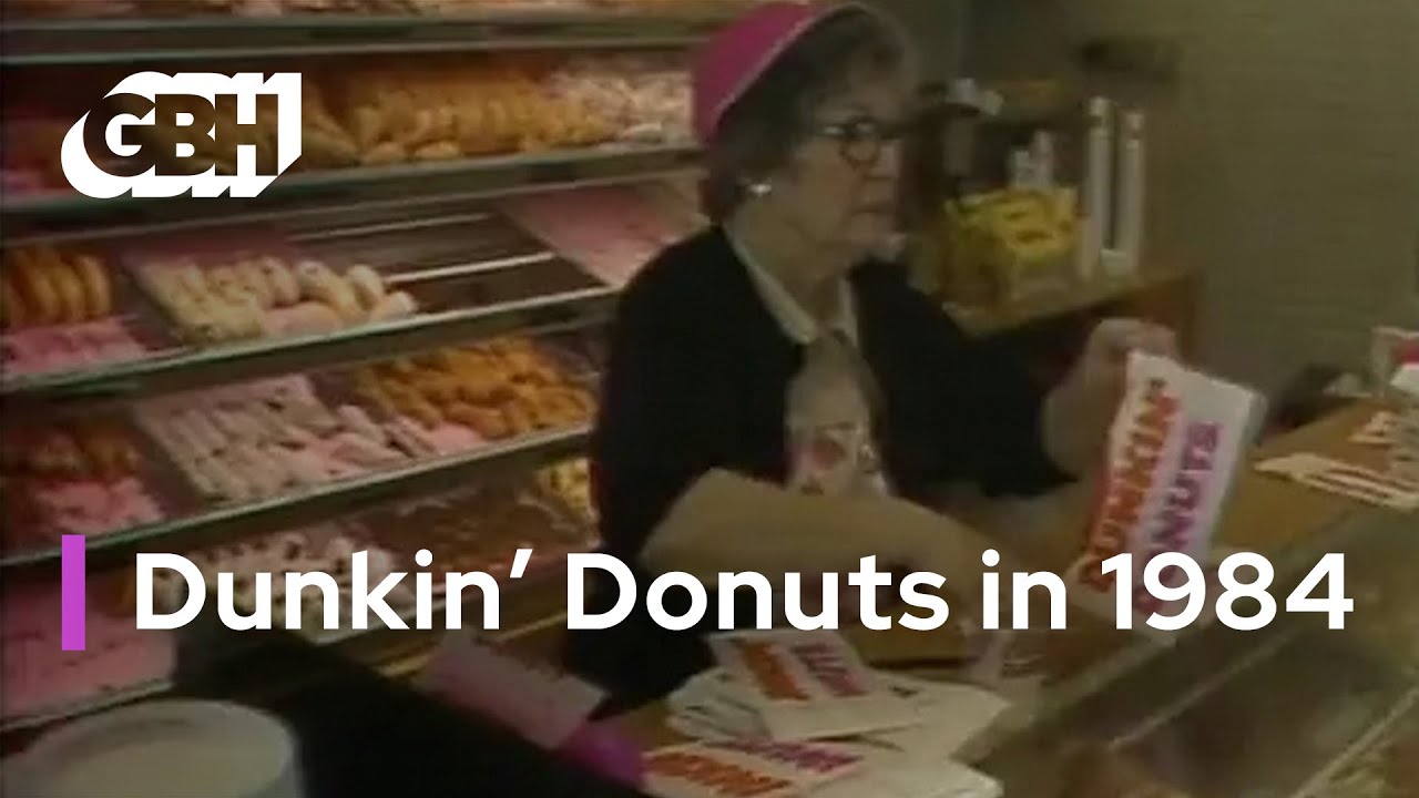 Scenes from Dunkin' Donuts in 1984 | GBH Archives